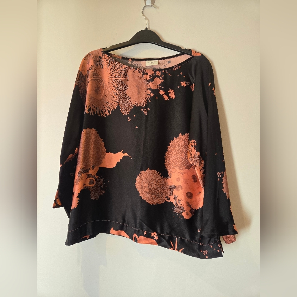 Dries Van Noten Print Blouse Size 38